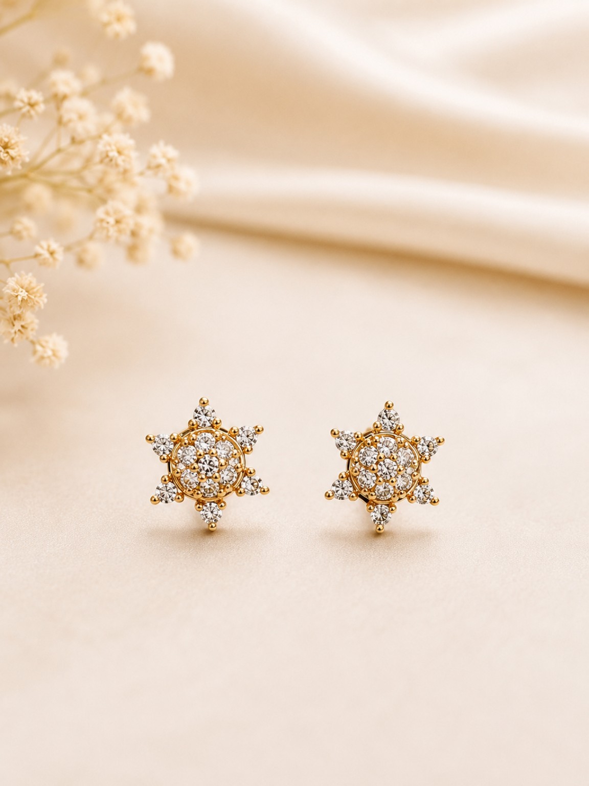 Star Crystal Earrings