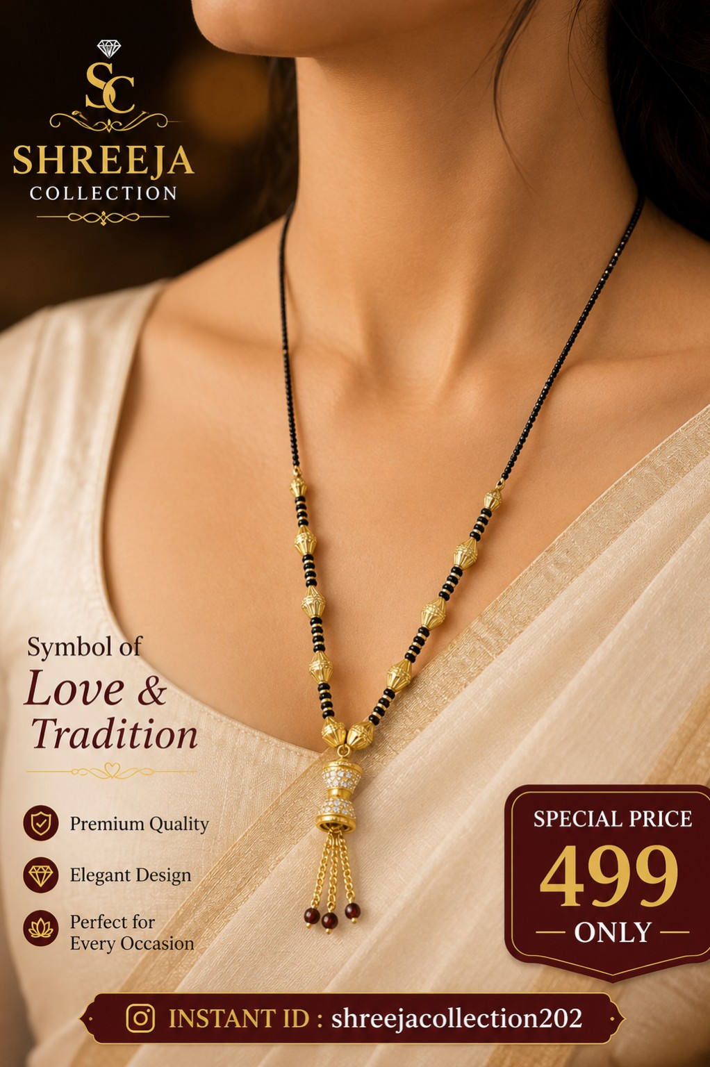 Traditional Tassel Mangalsutra